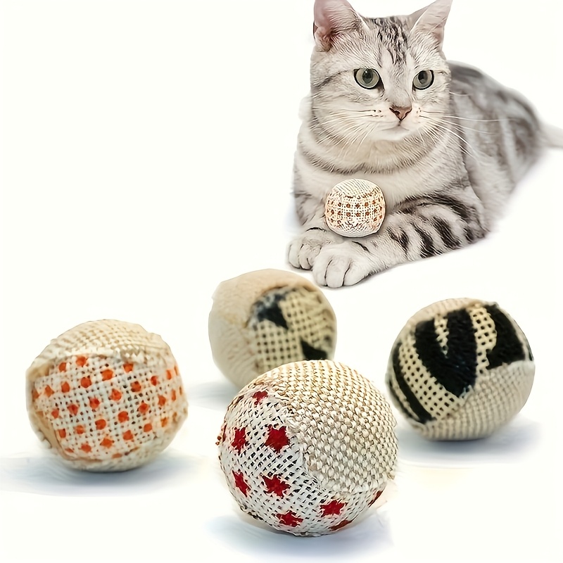 Interactive Cat Toy with Sound, Chase Ball