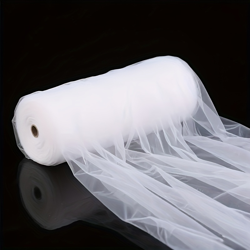 1pc, 50.021.01 Meters Extra Large White Gauze Curtain, Semi-transparent Fabric Drapes Suitable For Celebrations, Stage Decorations, Ceremony Backdrops, Table And Chair Props, Pergola, Wedding Decor