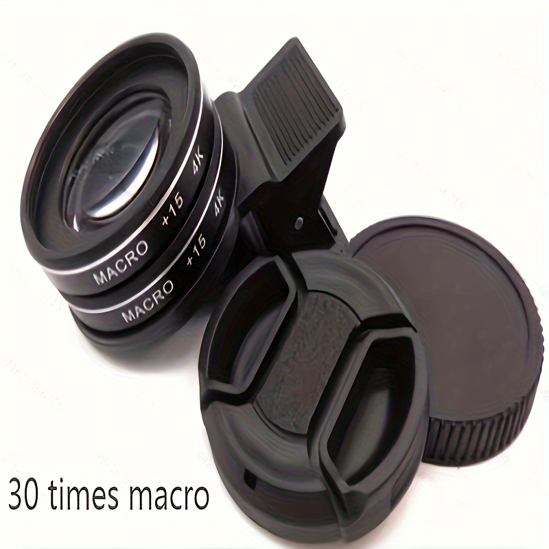 

Objectif Macro pour Téléphone Portable 30X Connecté Externement pour Micro Photographie , Prise de Vue Professionnelle des Cils, des Ongles. Détails de Vers de Viande Prise de Vue Professionnelle