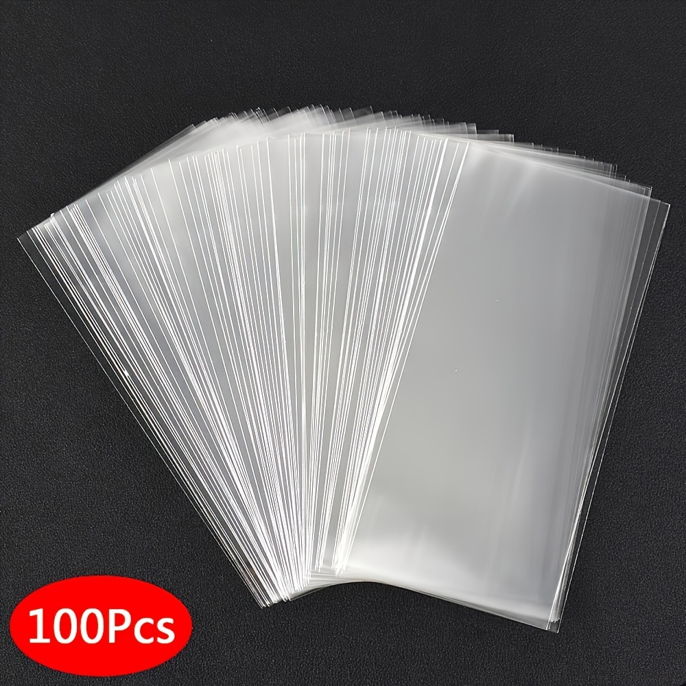 

100 X Space Banknote Protection Bag Banknote Collection Protection Bag Transparent Card Sleeve Packaging