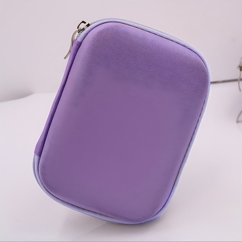 TEMU Portable 10pcs Essential Oil Bottle Dispensing Bottle Storage Bag Travel Bag Eva Hard Shell Shockproof Case