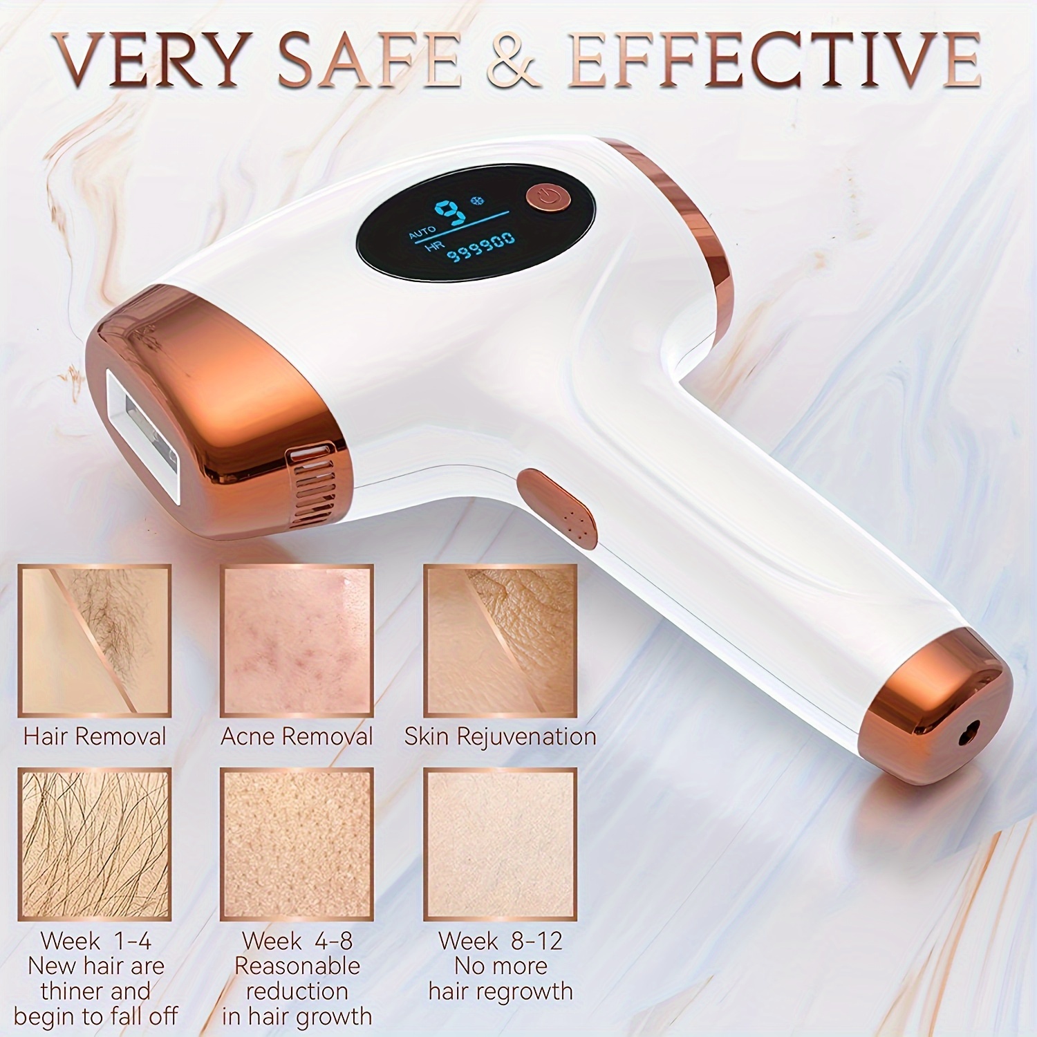 Home Use Hair Removal Device Ipl Photon Hair Removal Temu