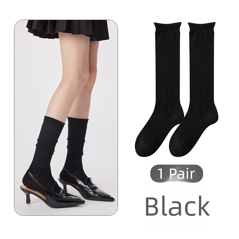 TEMU Versatile All-match Socks! Hot Lazy Style Soft Comfortable Merino Wool Socks Ruffle Ankle Socks | Blind Buy | Full Complete And Angora Red |