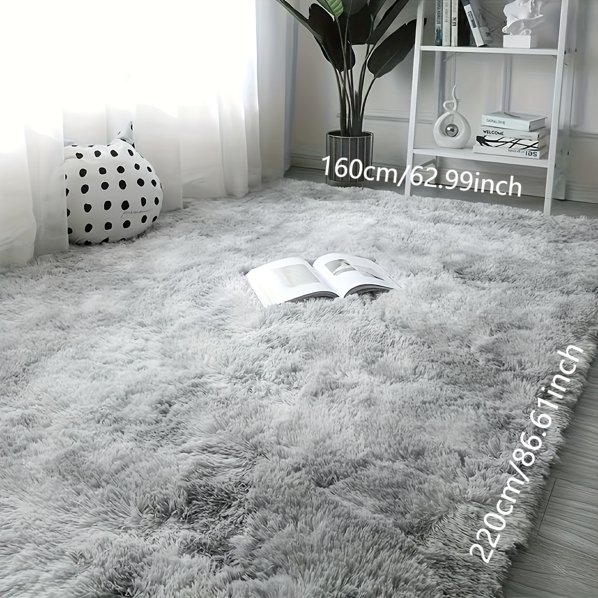 E-shop 1 Stück Großer Hellfarbener Tie-Dye Teppich, Ganzjahresnutzung für Wohnzimmer, Schlafzimmer oder Dekorationszwecke. Flauschig, Weich, Leicht zu