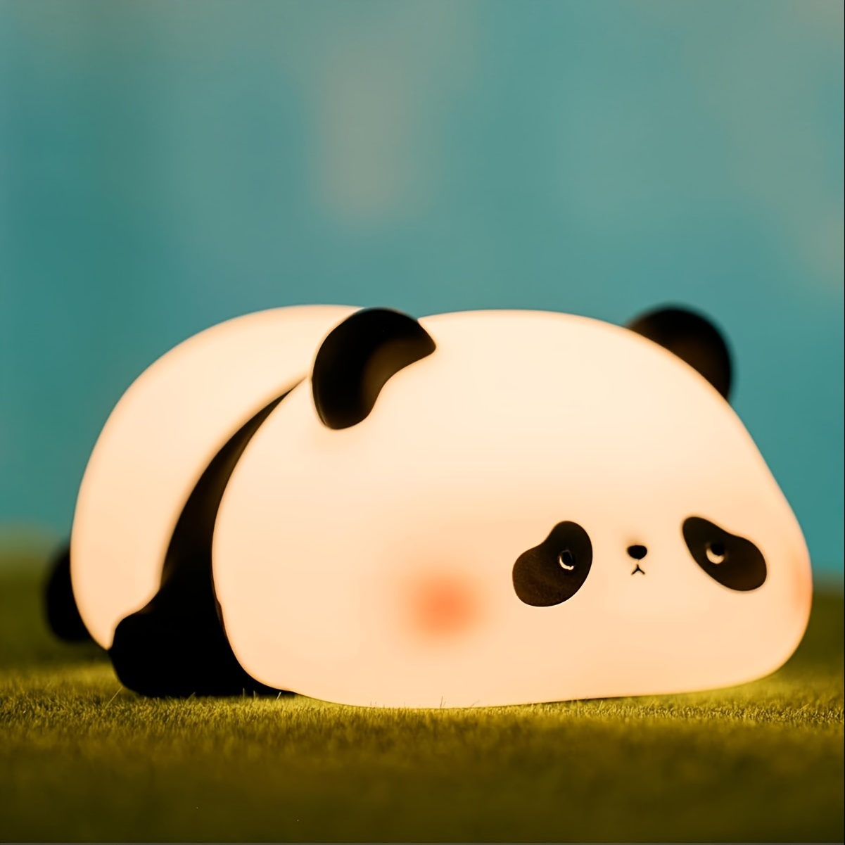 

Cute Night Light, Led Novelty Animal Night Lamp, Food Grade Silicone Dimmable Breastfeeding Nursery Nightlight For Room Decor, Cute Gifts Stuff For Boys Girls Baby Children