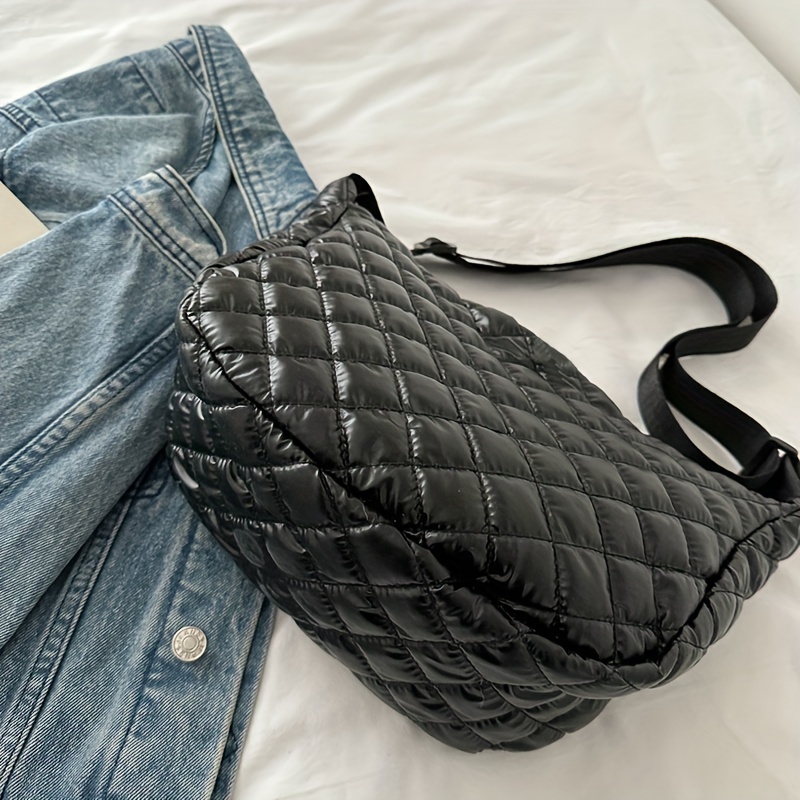 

Crossbody Bag For Women , , Quilted Pattern, , Zip , Bag Polyester Lining