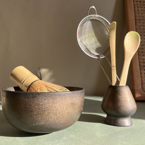 6pcs 2pcs matcha gift matcha set for parents matcha whisky traditional spoon matcha bowl stainless steel sieve ceramic whisky holder gift box