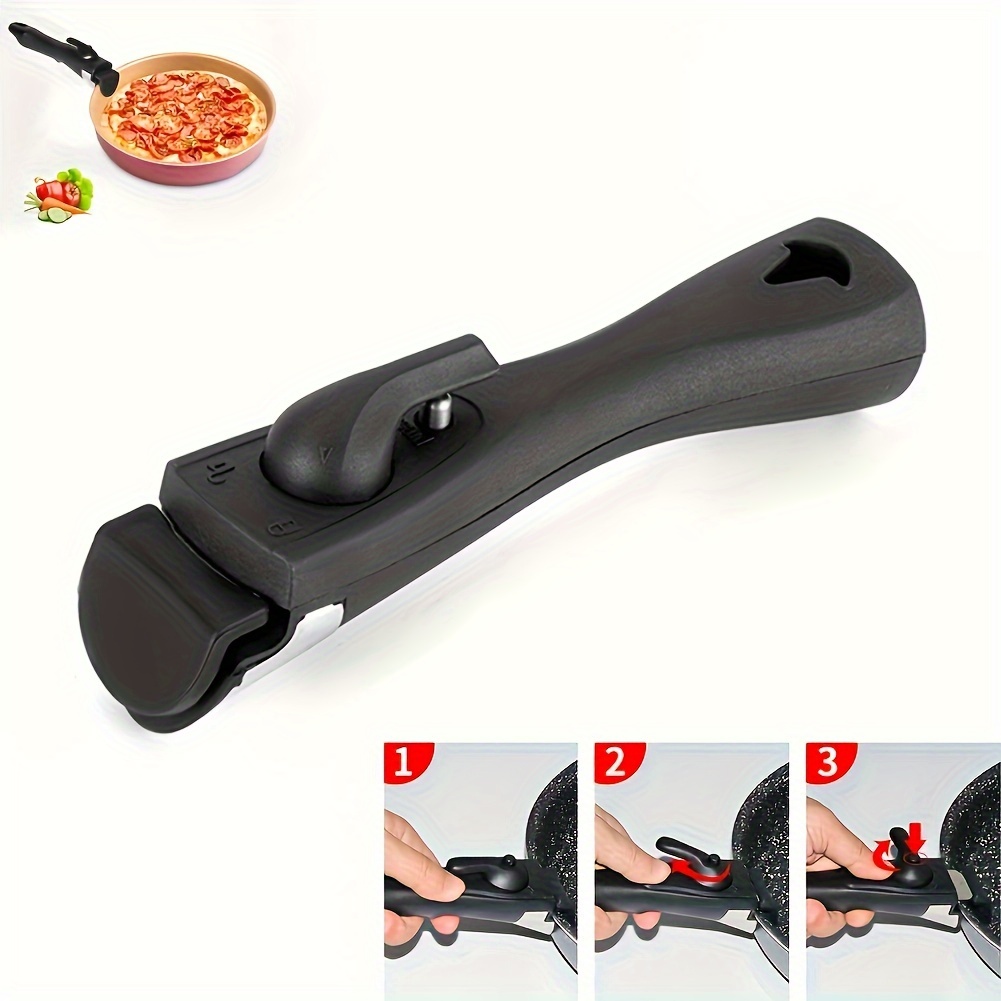 

Versatile Universal Detachable Handle, Frying Pan Anti-scalding Detachable Pot Clip Handle, Indoor And Outdoor Portable Adjustable Handle