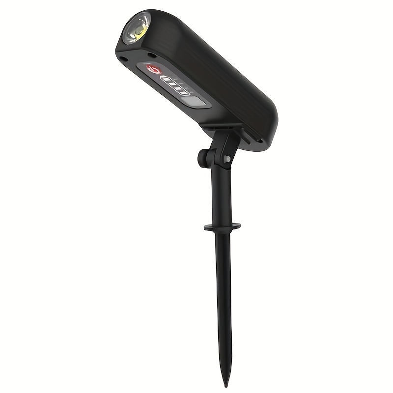 TEMU 1pc Of Outdoor Solar Spotlight For Garden And Courtyard Decoration, An Light For Parties And Lawn
