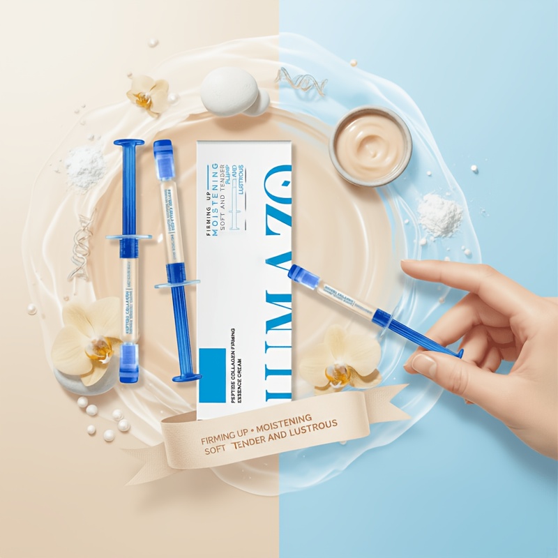 2 pack peptide collagen moisturizing serum rich in collagen acid and peptides ideal for dry and dehydrated skin enhances skin tightness and hydration 1