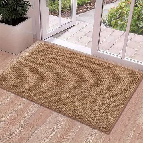 1pc doormat durable washable polypropylene doormat with yellow boot and easy to clean suitable for indoor outdoor use ideal for entrances bedrooms etc 49 99x79 98cm 59 99x89 99cm 79 98x119 99cm