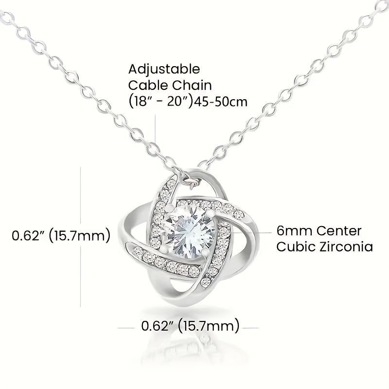 Elegant Necklace Gift Box for Mom, Fashionable Present