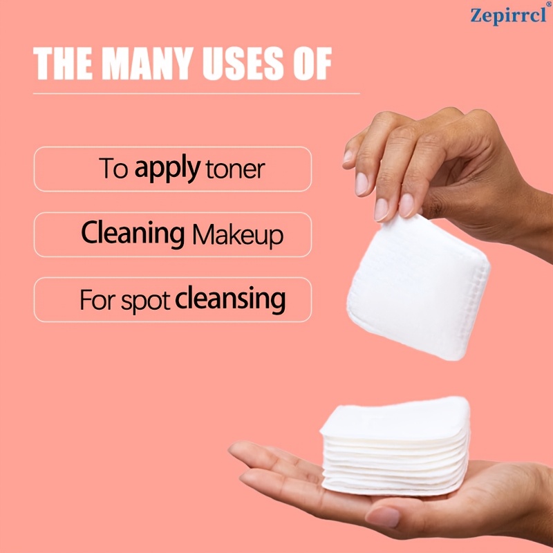 Ultra-Soft Beauty Essentials Pads, 400/800pcs