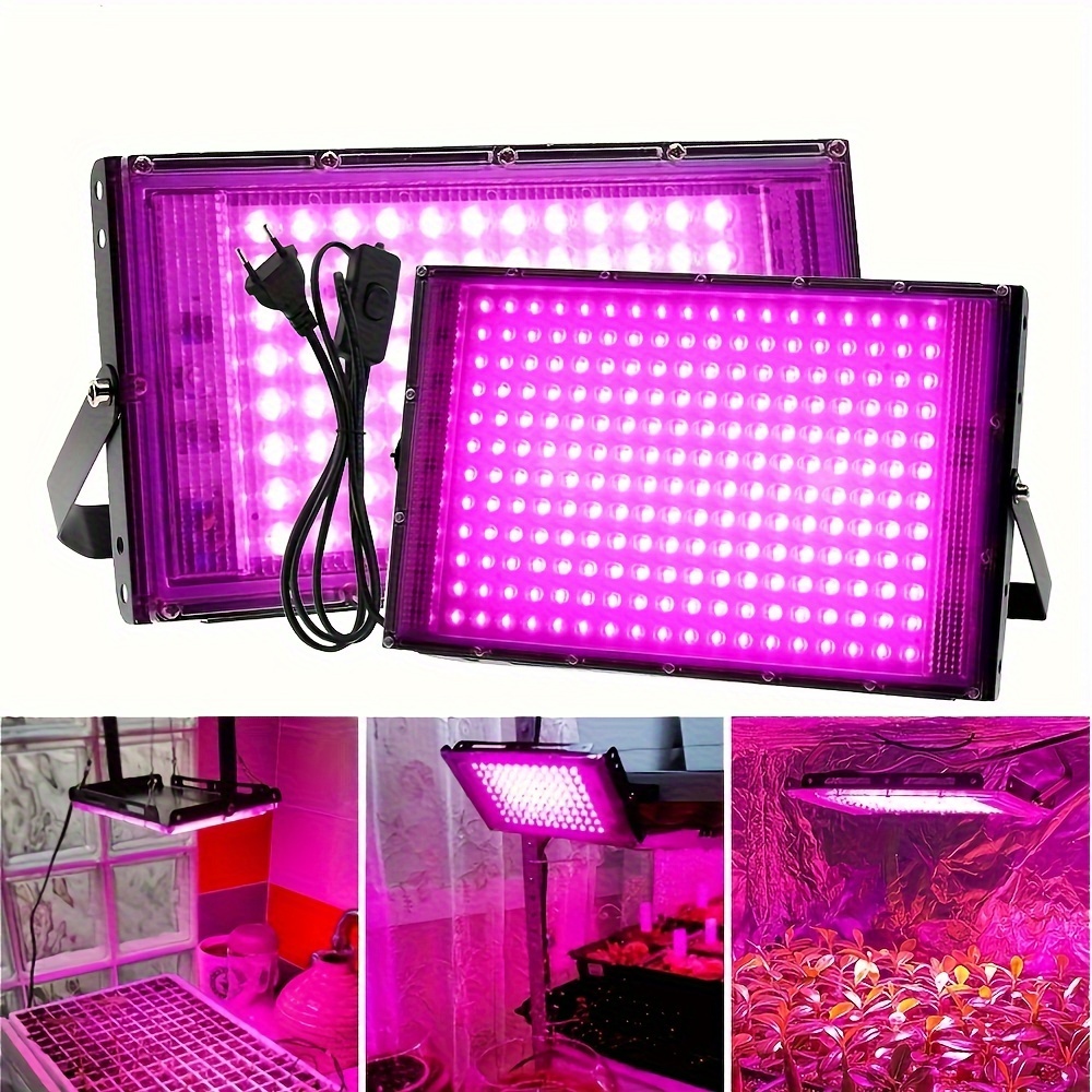 

50leds/96leds Usb-powered Low Voltage Plant Growth Lamps With Polished And Lanyard For Greenhouse, Fruit Trees, Flowers, And Vegetables