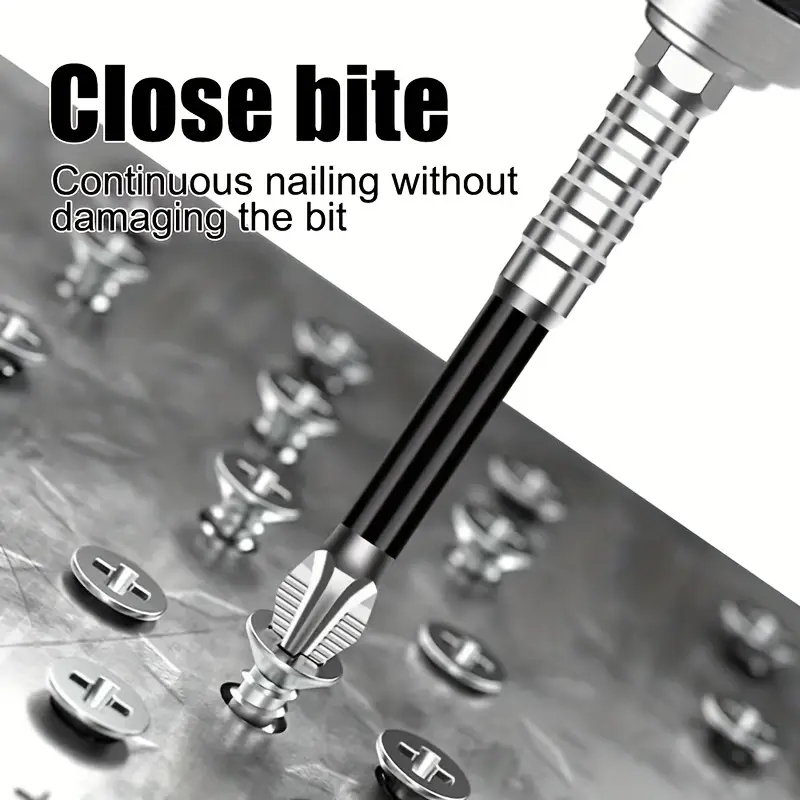 9pcs magnetic cross screwdriver bit set impact resistant k5 alloy steel hex shank drill bits for electric screwdrivers power drill hand drill no battery required screwdrivers for electric drills Product details 0