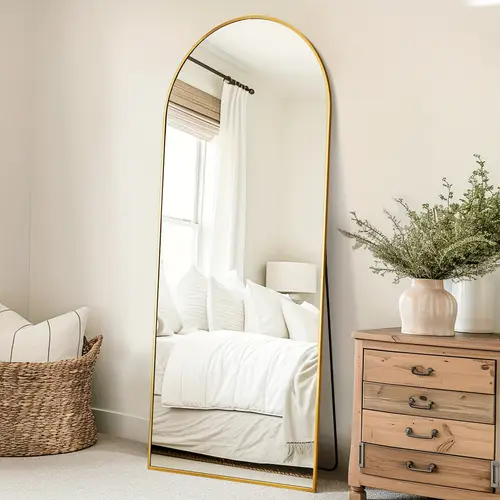 full length arched floor freestanding 58 19 in floor standing full body with stand for bedroom hanging mounted for living room