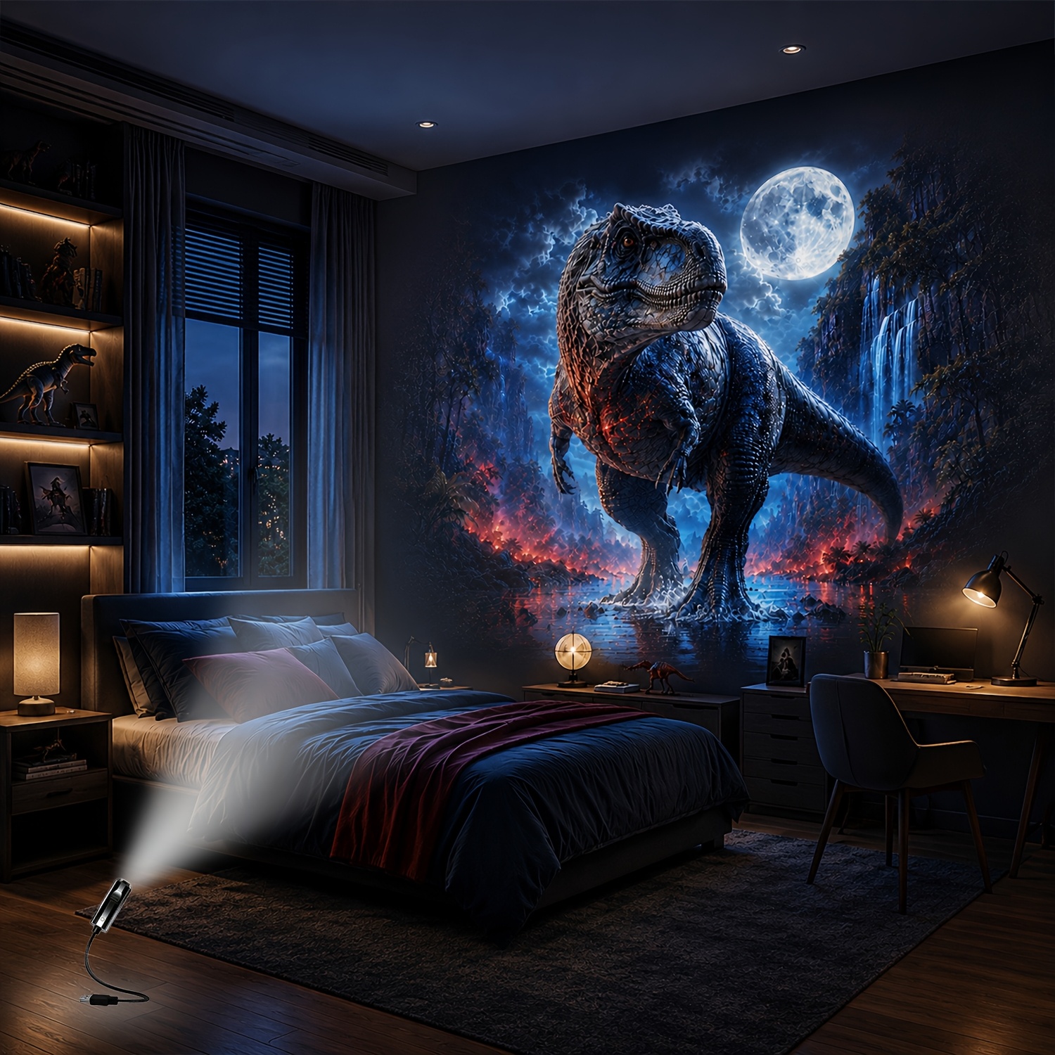 PREZZA 水流龍 PBD P02 LED発光 1/12 ディオラマ 未使用 fantasy dinosaur projection light usb powered night - Temu Mauritius