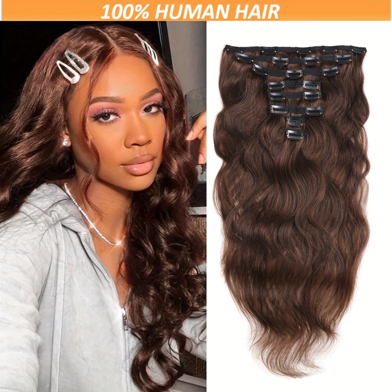 2# clip in hair extensions hair clip Temu Oman