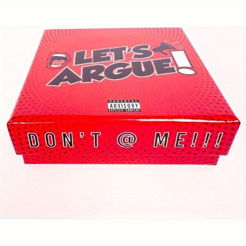 Debate Card Game - Fun Discussion Party Game with Bold Controversial Prompts, Suitable for Adults and Family Competitive Board Game, Exquisite Packaging Design