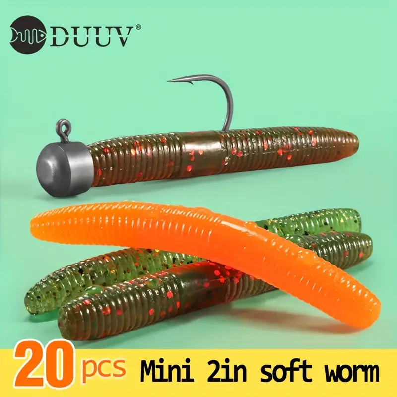 Fishing Worms Soft Senko Bait Plastic Fishing Lures for Bass Trout Fishing