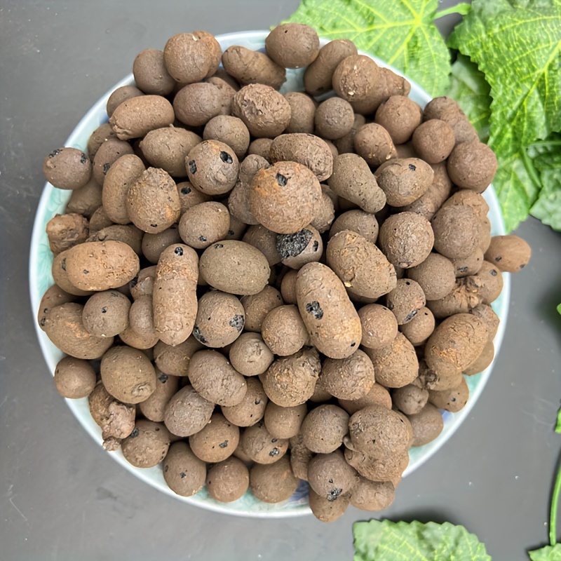 Meccanity Clay Pebbles - 3-5mm Yellow Hydroponic Growing Balls (0.22lb)