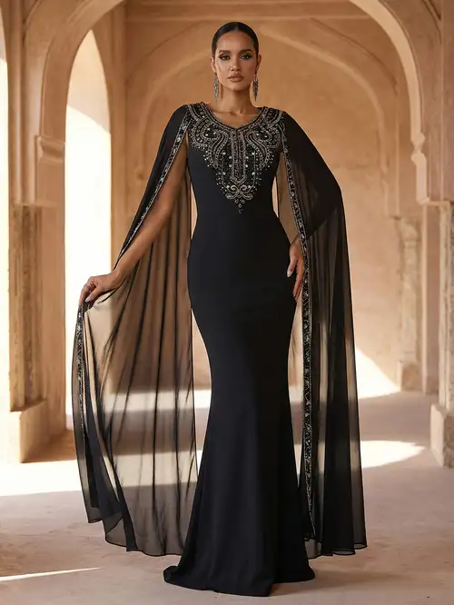 black dress with fur shawl Amazon.com: Datangep Women Fashion Black Sequins Faux Fur Wraps Shawls Stoles Cape for Prom Evening Party dress Outwear Coat : Everything Else