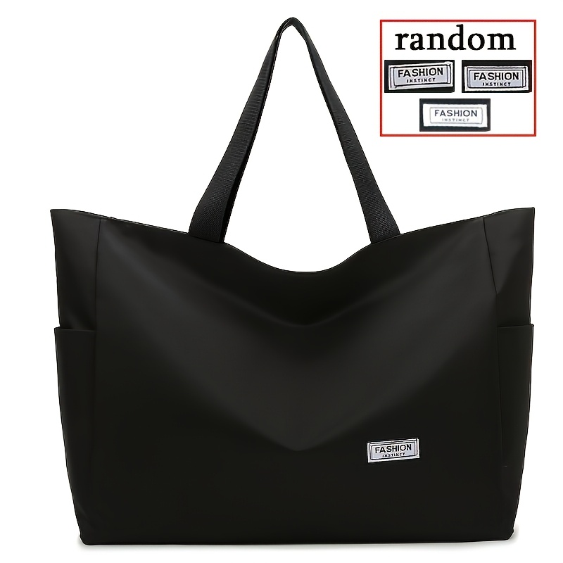 TEMU Women's Tote Bag, Casual And Versatile, 2025 Underarm Bag, High-quality, Easy, Fashionable, Niche Bag, Large-capacity Bag, Random Pattern