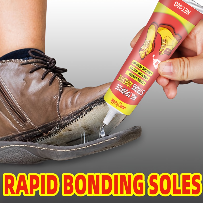 TEMU 1 Tube Of Multi-functional Strong Adhesive Quick Bonding, Professional Shoe Repair, Crack-resistant, Suitable For Materials, Compact And Durable - Jokjok