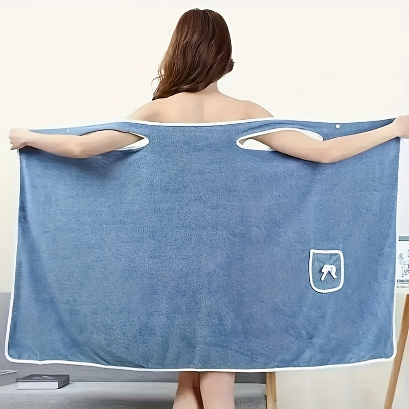 

1pc Bath Towel, , , -drying, , - , Rectangular, -weight 222g/㎡, For , , Spa, Sauna, Christmas , Knitted