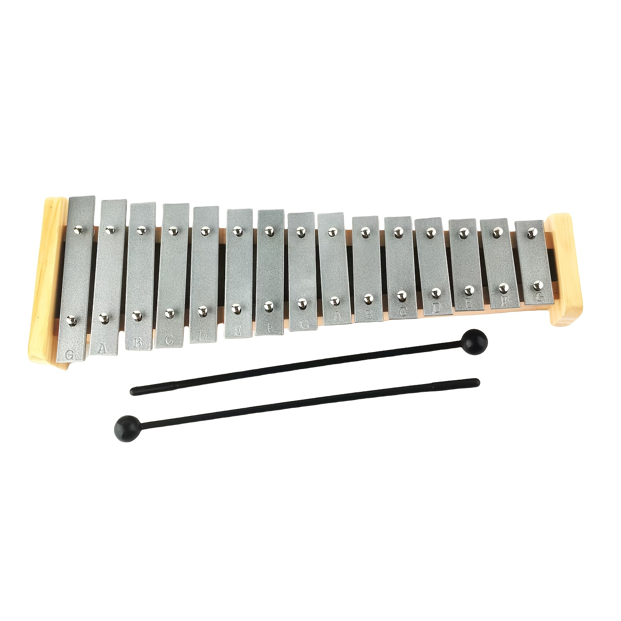 TEMU 15-note Aluminum Xylophone, Instrument For Home Parties And Classroom Music Teaching, Xylophone Musical Instrument, Xylophone Instrument,