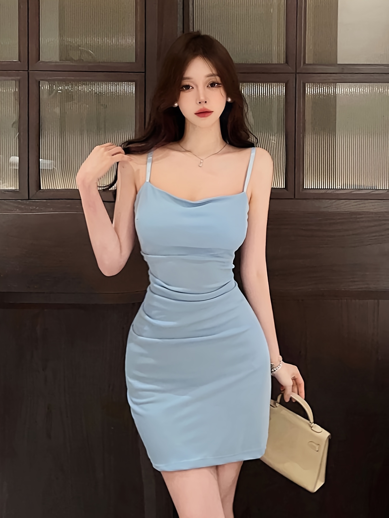 New * of Spaghetti Strap Dresses for Petite Women, Featuring a  Sophisticated And Fitted Design That * The Figure, Short And Sty
