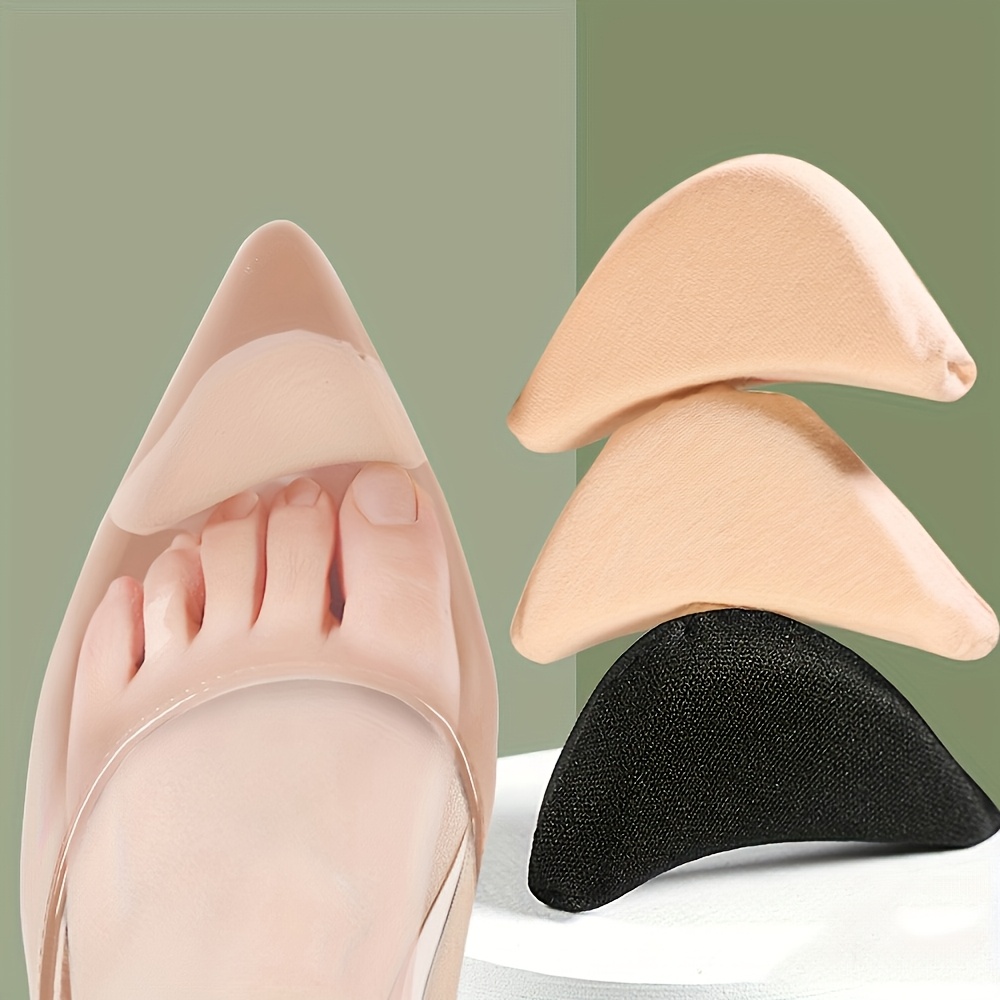 E-shop 3 Paar Schaumstoff Vorfuß-Einlegesohlen, Damen High-Heel Schuh-Einlegesohlen, Größenkorrigierende Einlegesohlen, Schuhpolsterung,