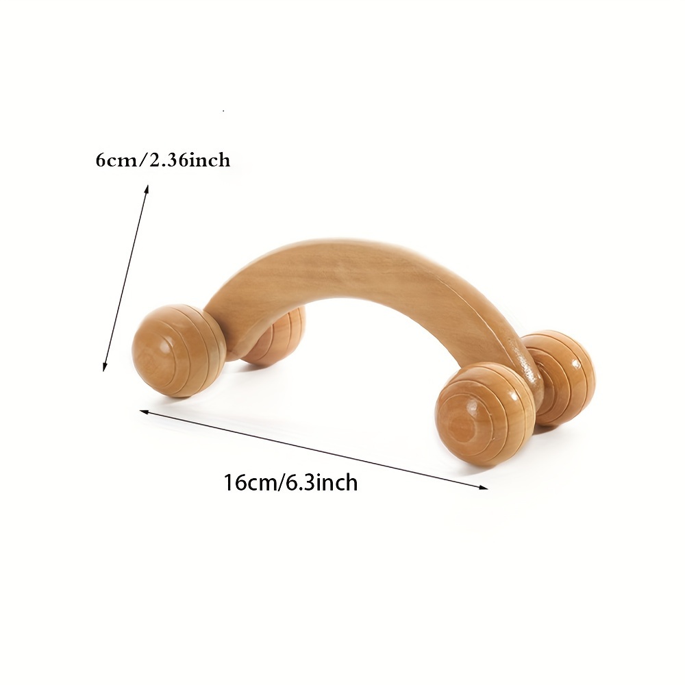 ▷ Chollo Rodillo de madera para masaje muscular por sólo 7,99€ con envío  gratis (32% de descuento)