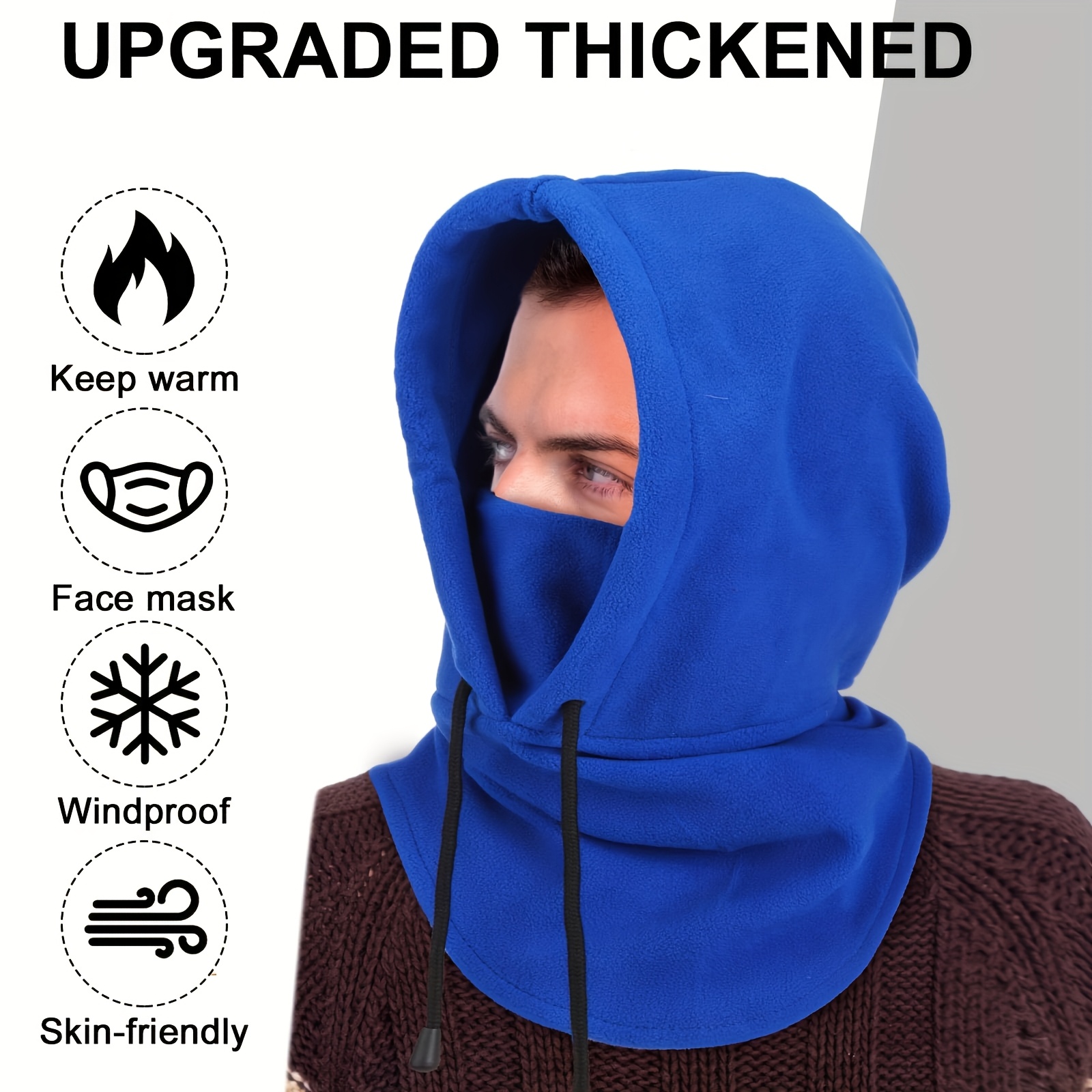 Passamontagna Invernale Caldo Anti-foschia Maschera - 8