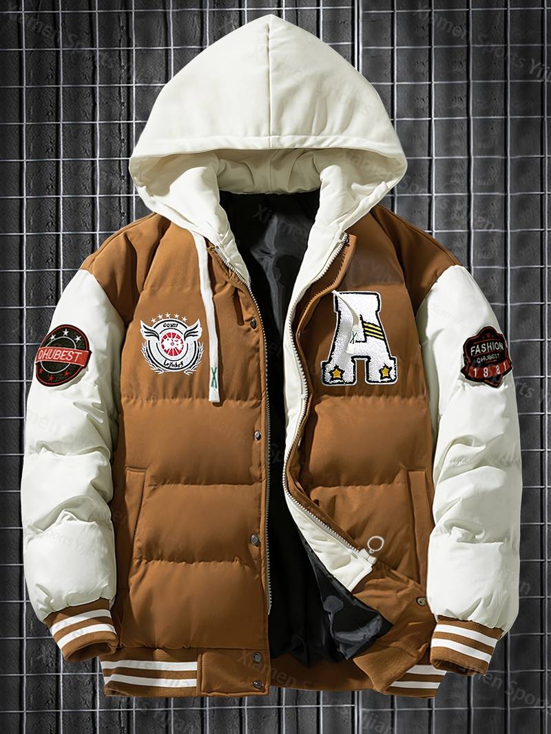 Veste Décontractée Homme - Coupe Ample, Col Rond, Manches Longues - Style Blouson Léger Printemps/Automne