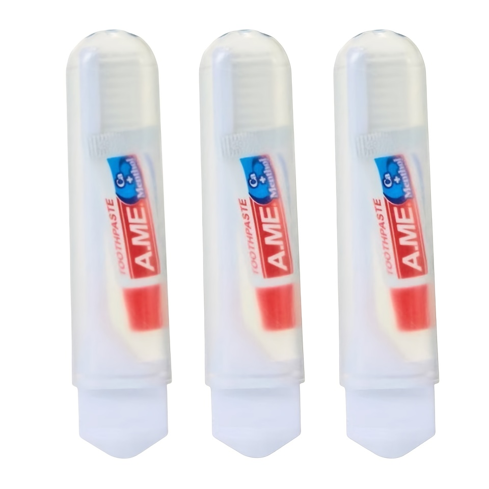 12pcs Portable Folding Toothbrush Set with Soft Bristles and Toothpaste