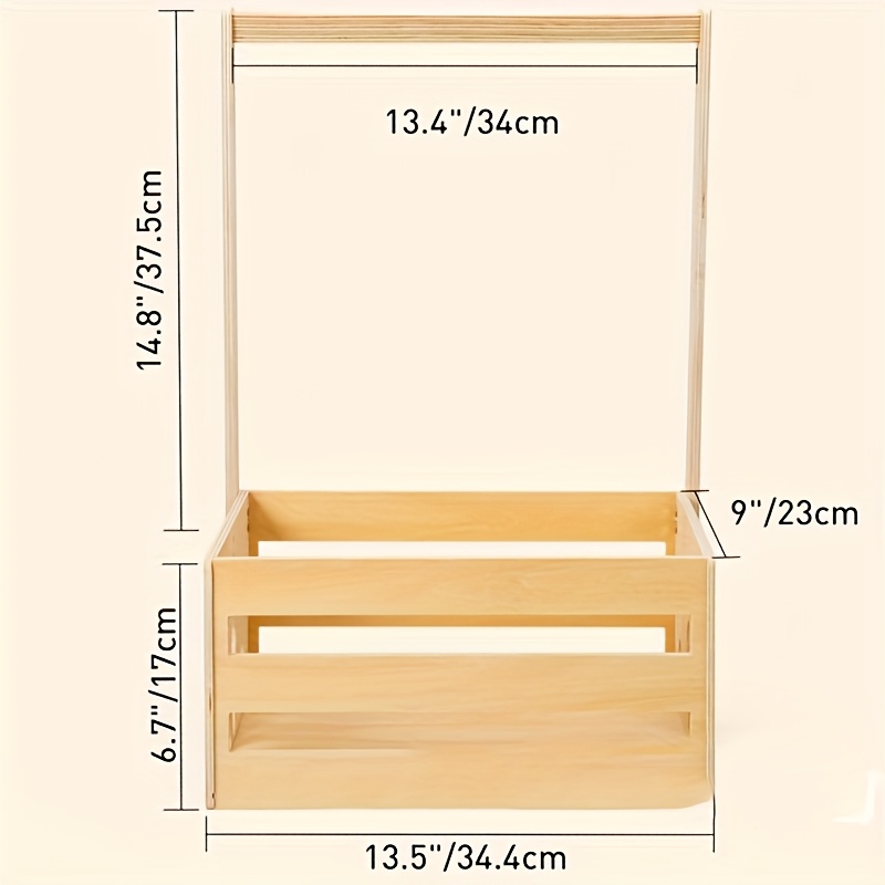 Wooden crate detail