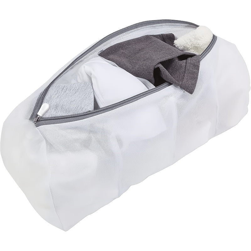 TEMU Sac de lavage spécial modèle amélioré 2026 pour lave-chaussures, sac à linge à fermeture éclair en adapté aux baskets/chaussures de