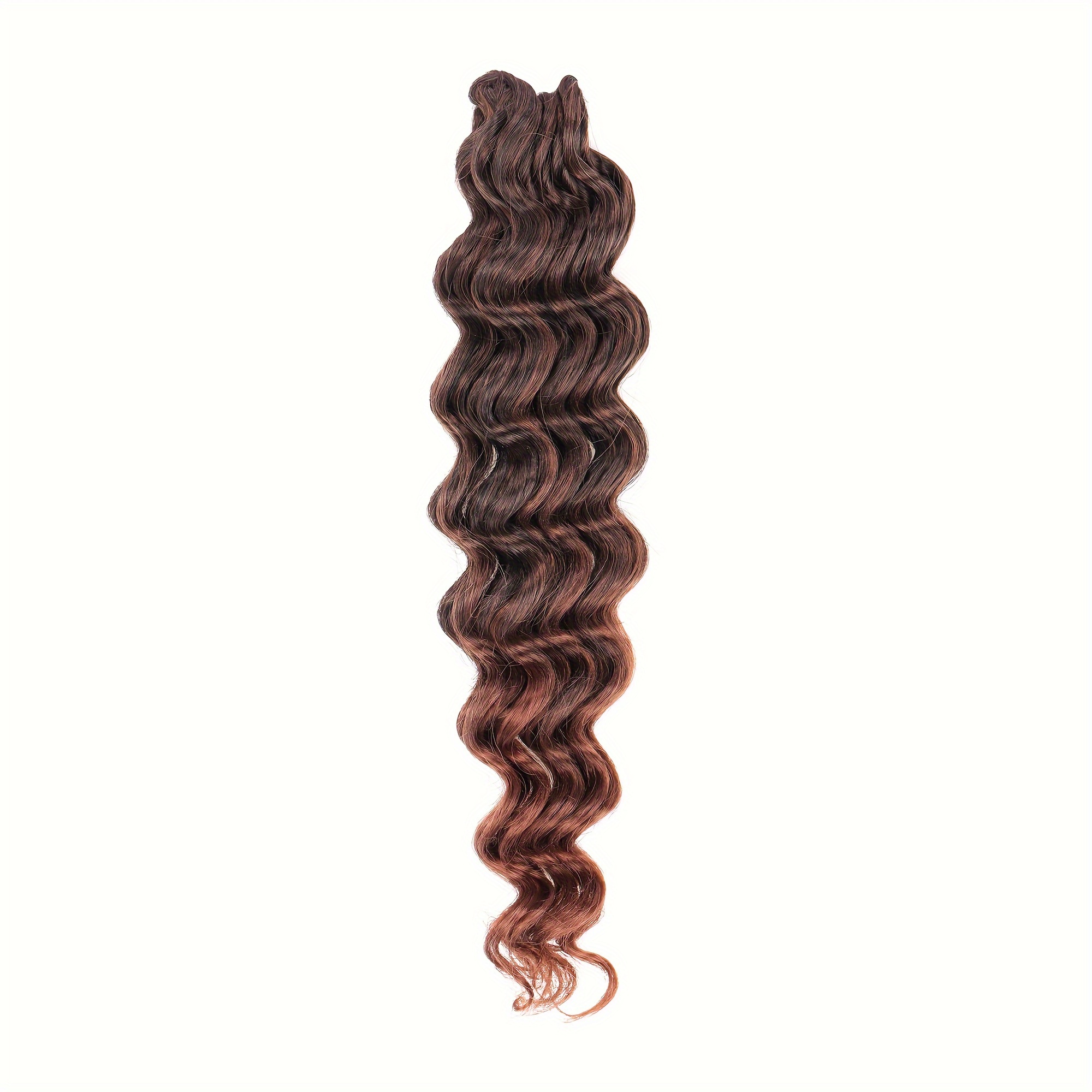 Deep Wave Crochet Hair 14  Pre-Looped Wavy Curly Crochet