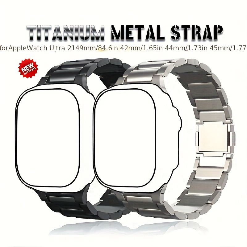 

Magnetic Titanium Band Strap For Apple Watch 9 8 7 6 5 Se Ultra 2 41/44/45/49mm