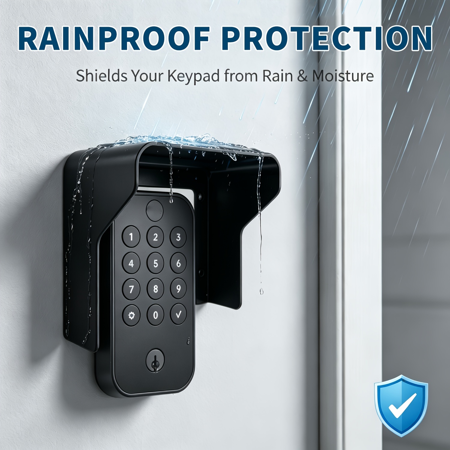 Stylish 3D Printed Weatherproof Doorbell Cover