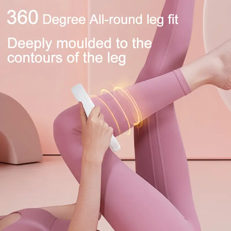 14 fitness roller deep tissue massage tool for home workouts yoga manual operation durable pp material ideal for muscle relaxation and recovery Product details 4