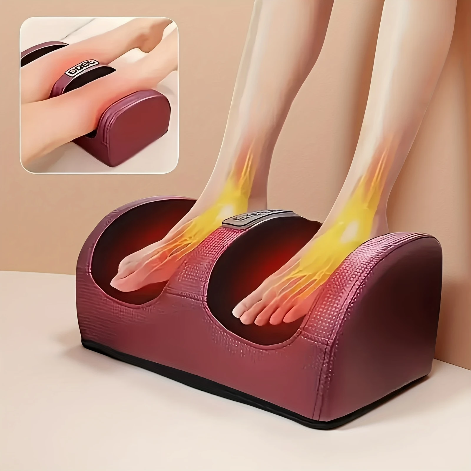 Multifunctional Foot and Leg Massager with Acupressure