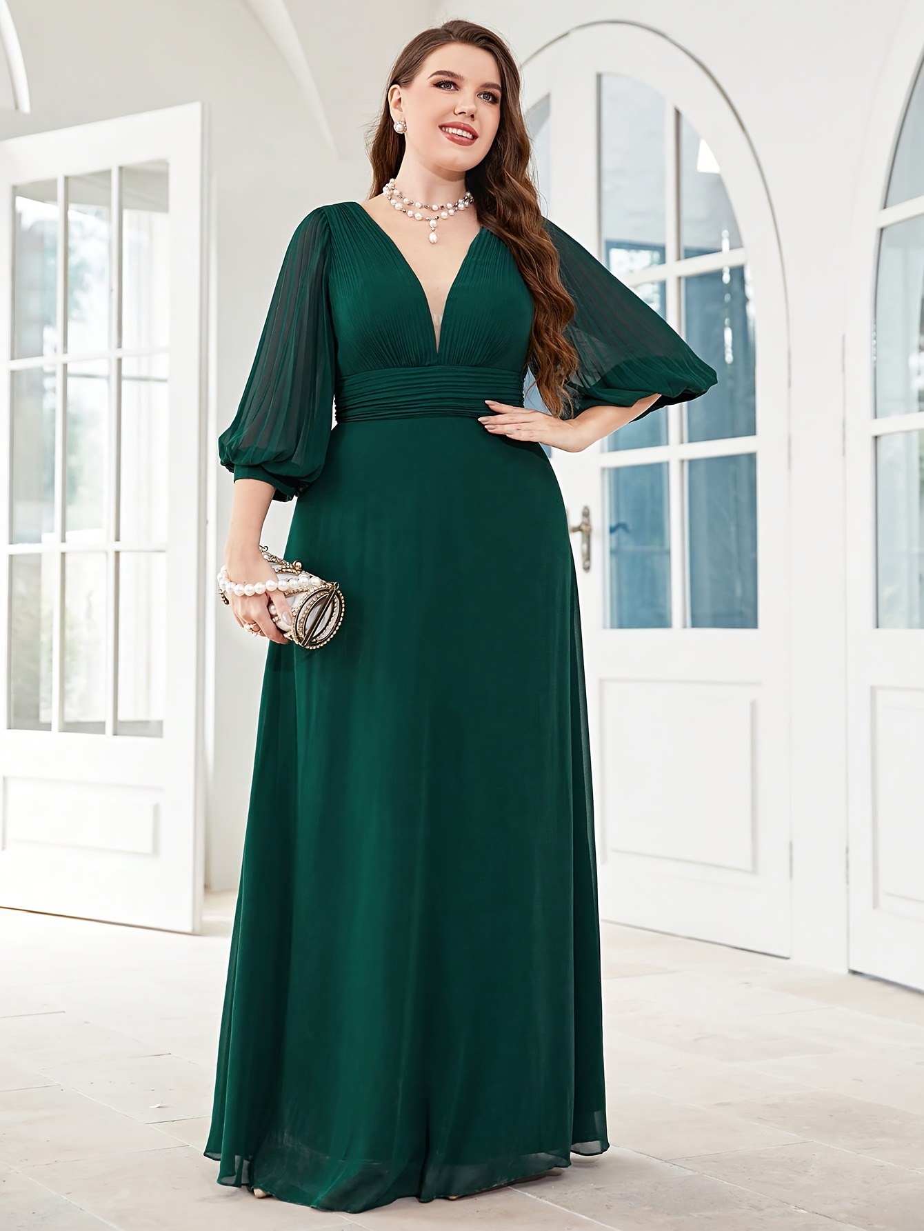 emerald green dresses