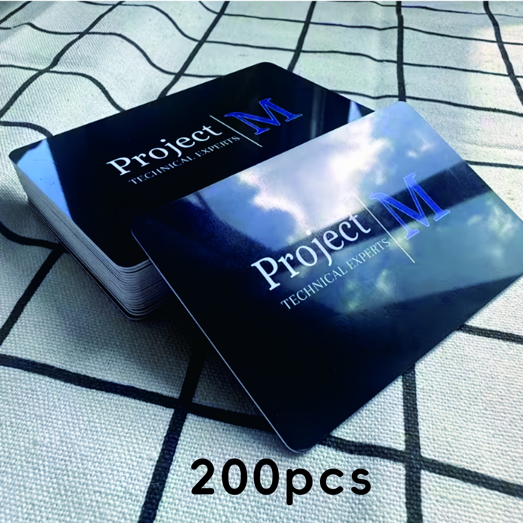 E-shop Hochwertige, individuell gestaltete, doppelseitige PVC- mit biegebeständigem, glänzendem , langlebig, farbecht, glänzende Oberfläche, 0,38 mm