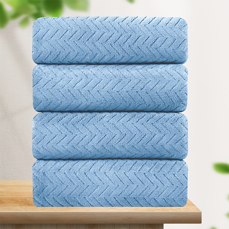Oversized Bath Towels Set 600 Gsm Quick Dry Towel Microfiber
