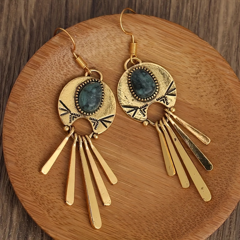 TEMU 1 Paire de Boucles d'Oreilles Tendance, , Magnifiques, Petites, au Design Bohème et Adaptées à un Usage pour Femmes