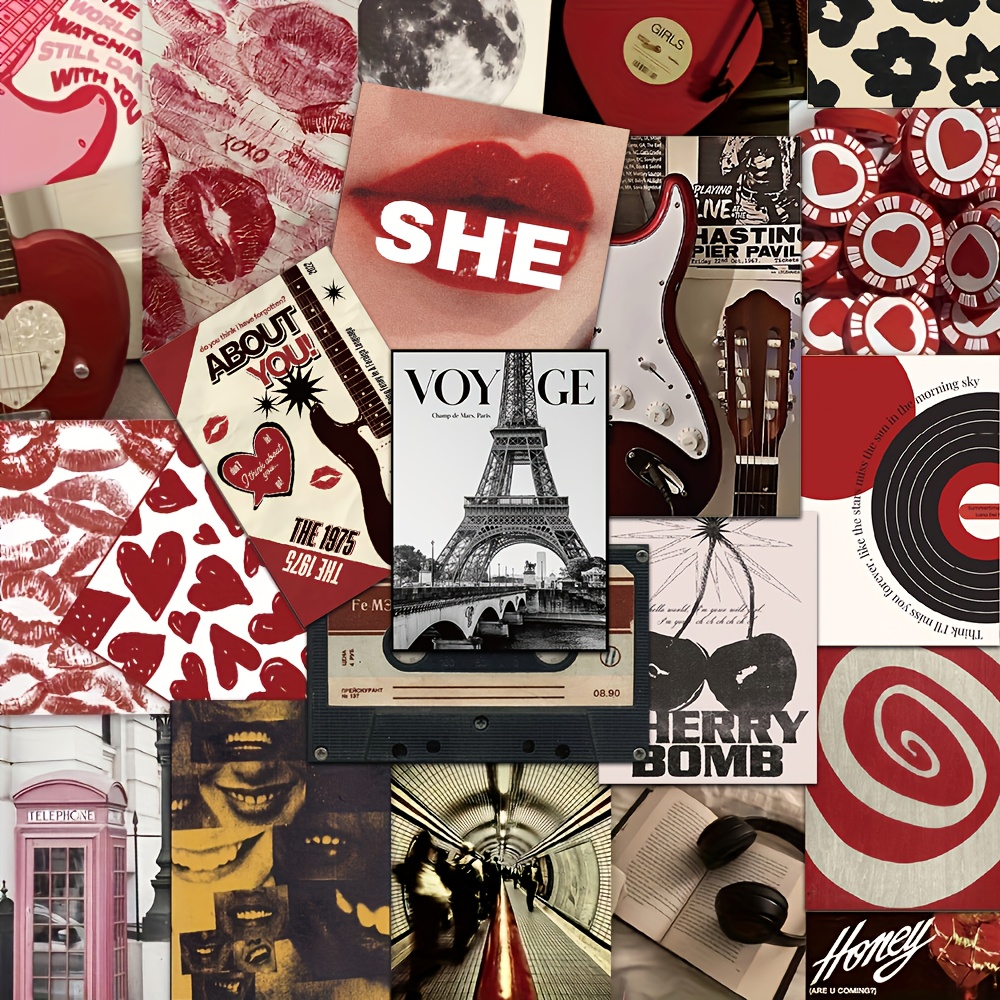50pcs Of Retro Stickers Featuring Women, Suitable For Decorating Notebooks, Laptops, Phone Cases, Luggage, Skateboards, Helmets, And More