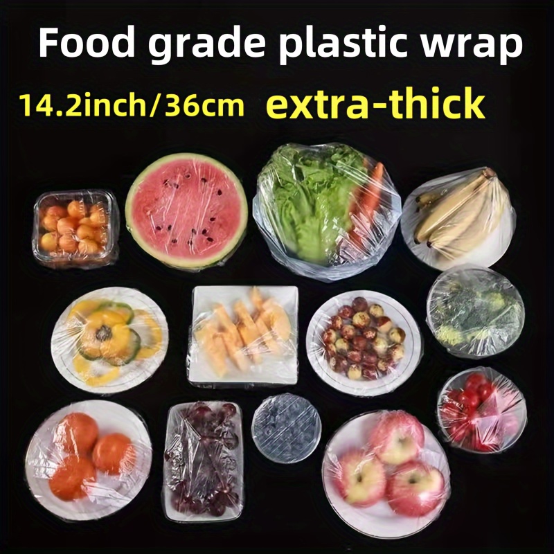 200 500pcs colorful disposable food covers freshness safety for fruits vegetables   home kitchen picnics bbqs details 0