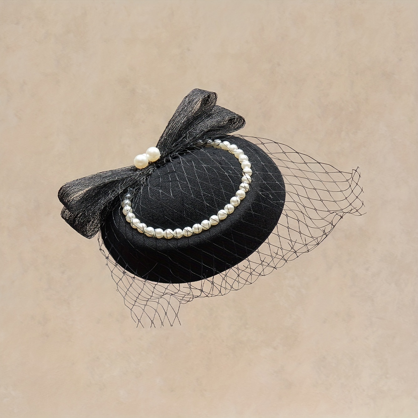 veil fascinator hat women tea party derby fascinator hat - Temu display picture 2